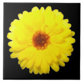 Fluorescent Yellow Marigold Tile Fliese (Vorderseite)