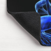 Fluoreszenz (2009) blaues Mousepad (Ecke)
