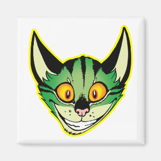 Fluoreszenz-Cartoon Cat Magnet
