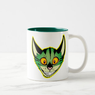 Fluoreszenz-Cartoon Cat Tasse