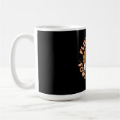Fluoreszenz in der Fowl Language Funny Design für Kaffeetasse (Links)