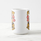 Fluoreszenz in der Muttersprache Der kluckige Ling Kaffeetasse (Mittel)