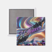 Fluoreszenz-Liebe in einem Kürschglühen Magnet (Vorderseite/Rückseite)