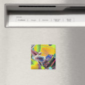 Fluoreszenz Lizard Magnet (In Situ (Geschirrspüler))