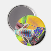 Fluoreszenz Lizard Magnet (Vorderseite/Rückseite)