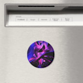 Fluoreszenz Passions Abstrakt Magnet (In Situ (Geschirrspüler))