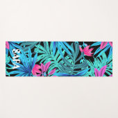 Fluoreszenz perfekte Palm Blätter Yoga matte (Vorderseite (Horizontal))