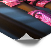 Fluoreszenz-Pink-Cyberpunk-Outfit-Poster - V Poster (Ecke)