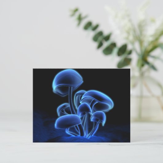 Fluoreszenz Postcard Postkarte (Stehend Vorderseite)