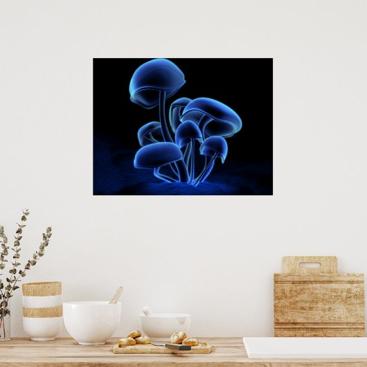 Fluoreszenz Poster (Küche)