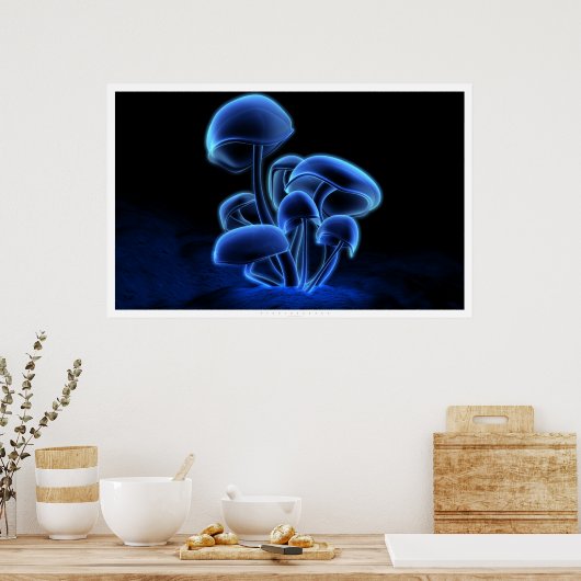 Fluoreszenz Poster (Küche)