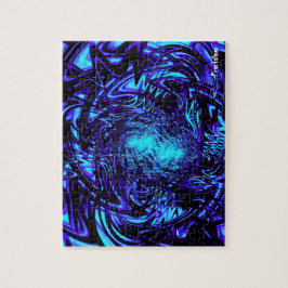 Fluoreszenz-Puzzlespiel Puzzle