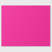 Fluoreszenz Rosa Klassische Single Farbe Geschenkpapier (Flach)