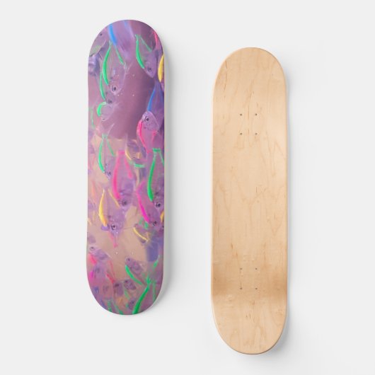 Fluoreszenz Skateboard (Vorderseite)
