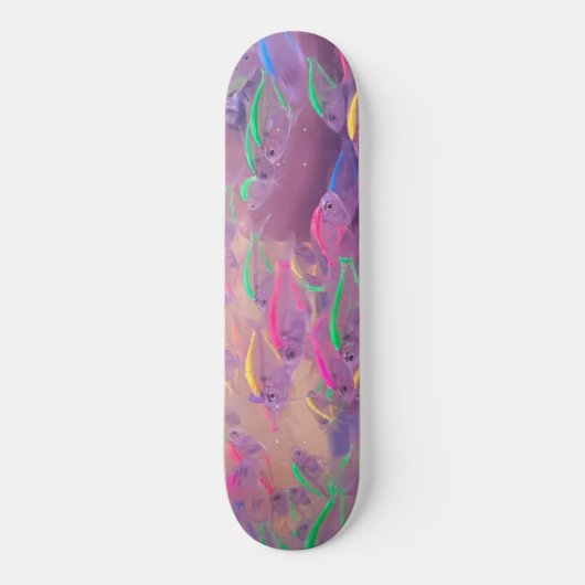 Fluoreszenz Skateboard (Vorderseite)