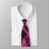 Fluoreszenz-tropische Blätter Krawatte (Gebunden)