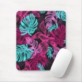 Fluoreszenz-tropische Blätter Mousepad (Mit Mouse)