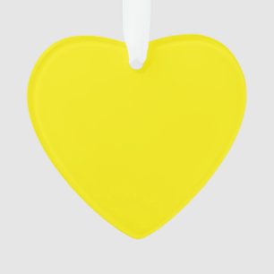 Fluoreszenzgelb Ornament