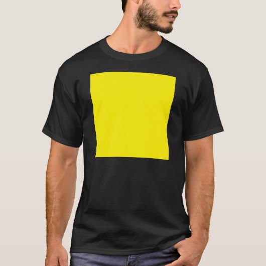 Fluoreszenzgelb T-Shirt (Vorderseite)