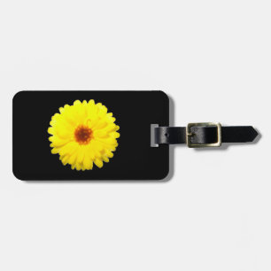 Fluoreszenzgelbe Marigold Custom Luggage Tag Gepäckanhänger