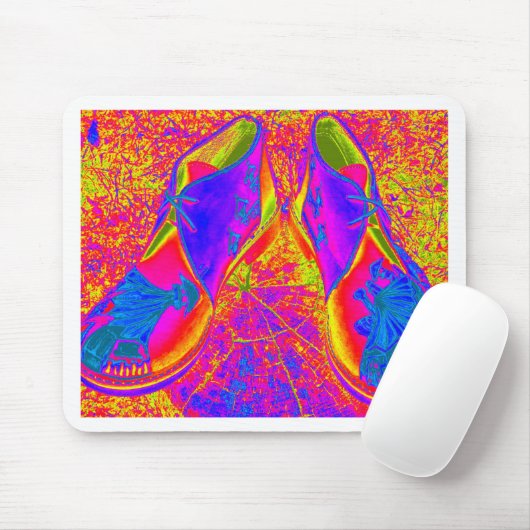 Fluoreszenzschuhe Mousepad (Mit Mouse)