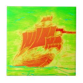 Fluoreszenzsegler Fliese