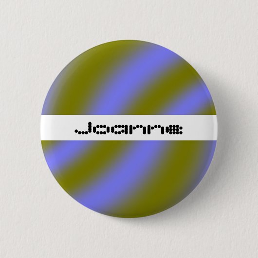 Fluoreszenzwolken-Individuelle Name Button (Vorderseite)