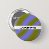 Fluoreszenzwolken-Individuelle Name Button (Vorne & Hinten)