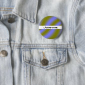 Fluoreszenzwolken-Individuelle Name Button (Beispiel)