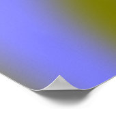 Fluoreszenzwolken-Poster Poster (Ecke)