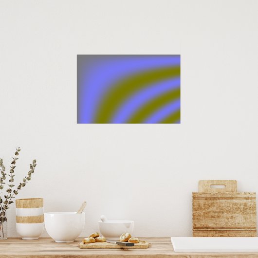 Fluoreszenzwolken-Poster Poster (Küche)