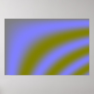 Fluoreszenzwolken-Poster Poster