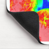 fluoreszierende Eier 1 Mousepad (Ecke)