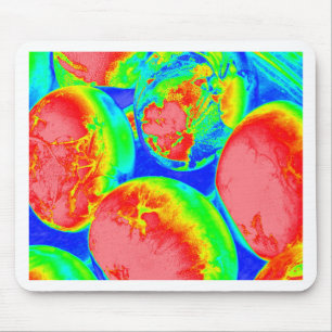 fluoreszierende Eier 1 Mousepad