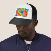fluoreszierende Eier 1 Truckerkappe (Beispiel)