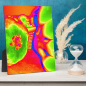 fluoreszierende Frucht Fotoplatte (Seite)