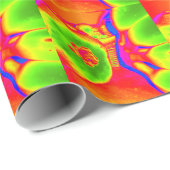 fluoreszierende Frucht Geschenkpapier (Rolleneckpunkt)