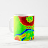 fluoreszierende Frucht Kaffeetasse (Vorderseite Links)