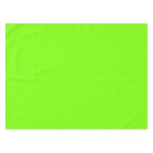 fluoreszierende grüne Vollfarbe Tischdecke (Vorderseite (Horizontal))