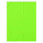 fluoreszierende grüne Vollfarbe Tischdecke (Vorderseite)