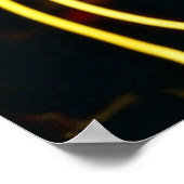 Fluoreszierende Palme in Seafair, Dania, Florida, Poster (Ecke)