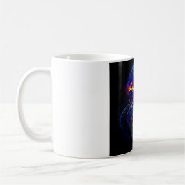 Fluoreszierende Qualle Meeresboden Kaffeetasse