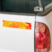 fluoreszierende Rose orange Autoaufkleber (Auf Lkw)