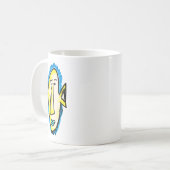 Fluoreszierender Typ Kaffeetasse (Vorderseite Links)