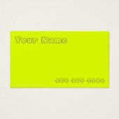 fluoreszierendes Gelb - QR-Code hinzufügen (Vorderseite)