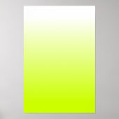 fluoreszierendes Gelbstrahler Poster (Vorne)