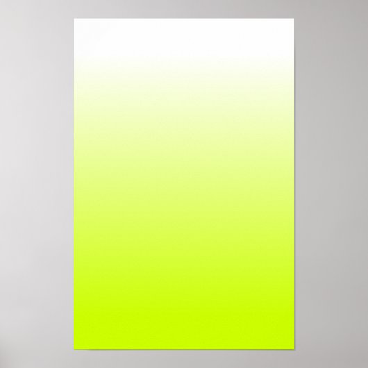 fluoreszierendes Gelbstrahler Poster (Vorne)