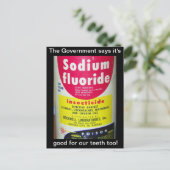 Fluorid Postkarte (Stehend Vorderseite)