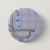 Fluoridwassergift Button (Vorderseite)