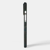 Fluorit Genius Stone abstrakte Kunst Case-Mate iPhone Hülle (Rückseite / Links)